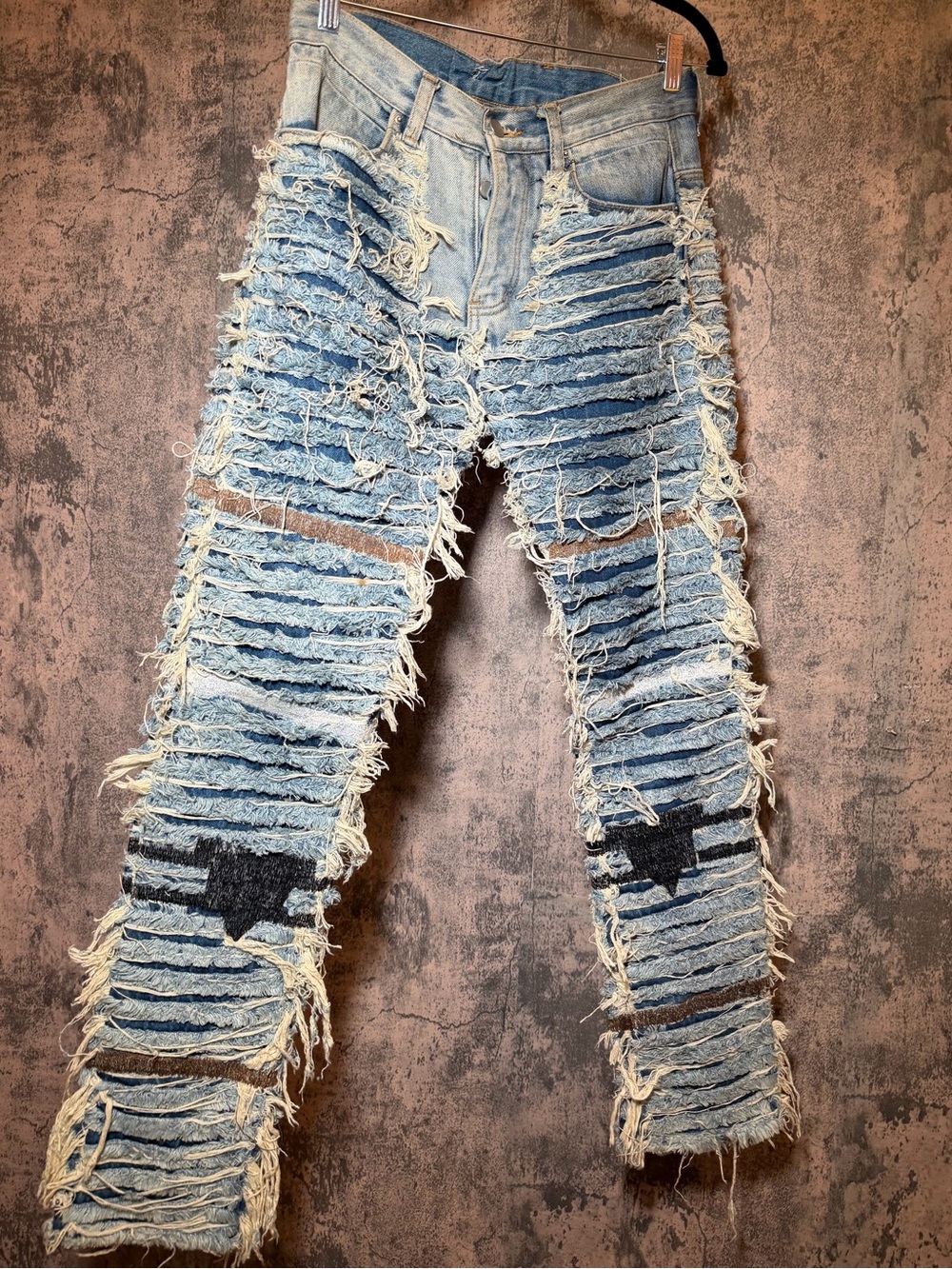 MNML Minimal Crushed Denim Jean Indigo